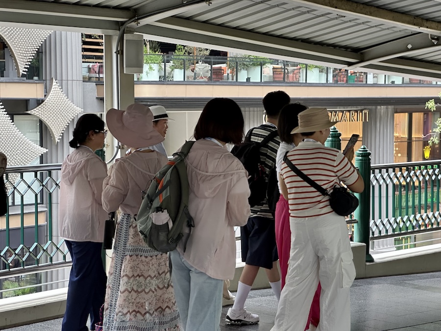 Touristes chinois à Bangkok