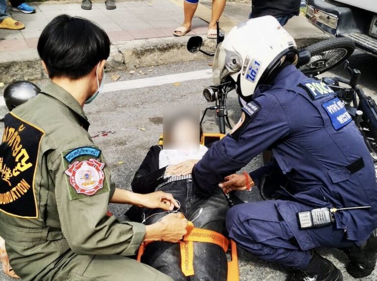 accident de la route Thaïlande