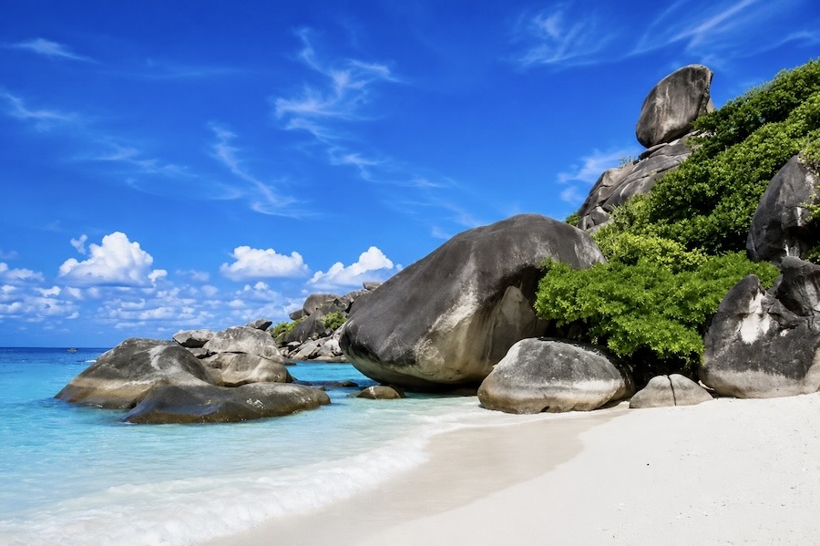 Ao Kueak - plage Similan