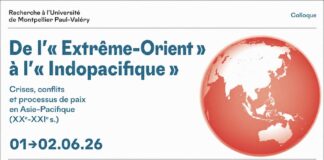 ASIE – FRANCE : Le 1er juin, le grand basculement indopacifique disséqué à Montpellier