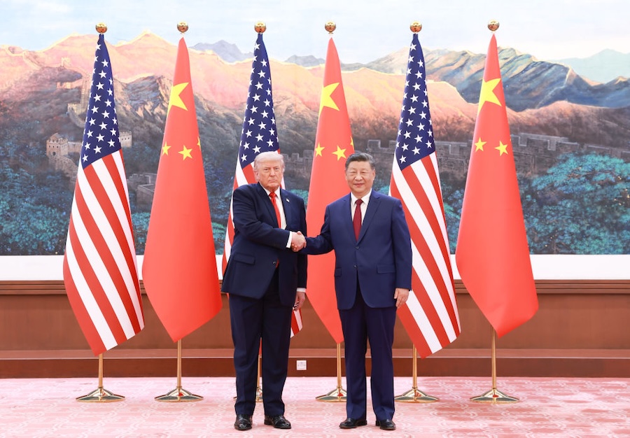Donald Trump Xi Jinping