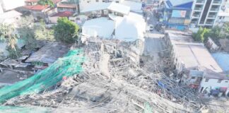 PHILIPPINES – SOCIÉTÉ : Un immeuble de neuf étages en construction s’effondre à Angeles City