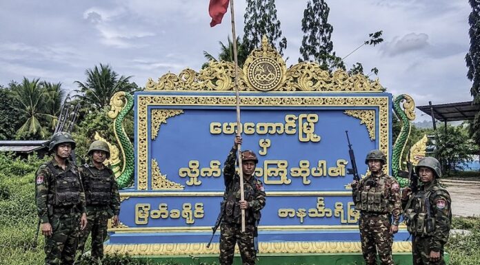 BIRMANIE – POLITIQUE : L’armée reprend le contrôle de Mawdaung à la frontière thaïlandaise
