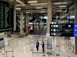 arrivée touristes suvarnabhumi