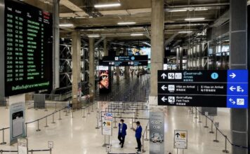 arrivée touristes suvarnabhumi