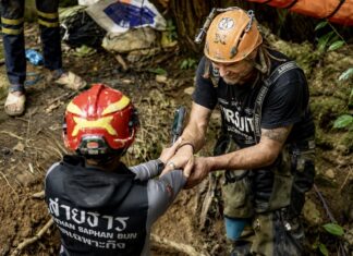 LAOS – SOCIÉTÉ : Les sauveteurs retrouvent les sept villageois piégés dans la grotte