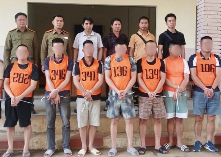 LAOS – SOCIÉTÉ : Une opération de répression permet d’arrêter 231 personnes