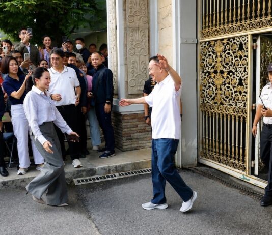 sortie de prison de Thaksin