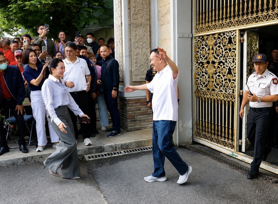 sortie de prison de Thaksin