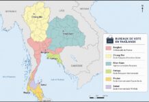 zonage élection Thaïlande