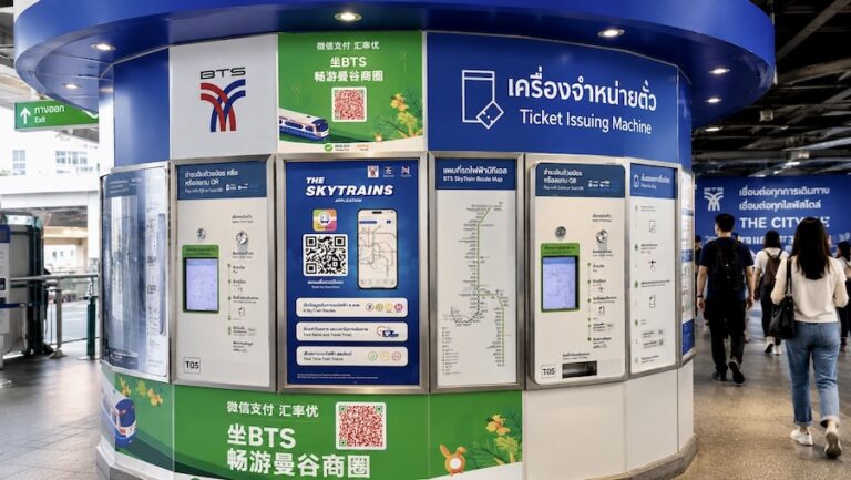 BANGKOK – SOCIÉTÉ : Un seul billet pour toutes les lignes de métro, avec un tarif plafonné à 45 bahts