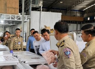 CAMBODGE – COMMERCE : Plus de 220 tonnes de viande thaïlandaise saisies à Phnom Penh