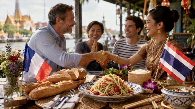 THAÏLANDE – FRANCE : Derrière le 14 juillet, les sourires francophones