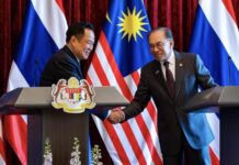 THAÏLANDE – MALAISIE : Ce qu’Anutin est venu négocier à Kuala Lumpur Anutin et Anwar visite juillet 2026