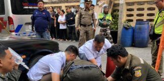 BANGKOK – SOCIÉTÉ : Un Français blessé par balle après avoir attaqué un policier au couteau