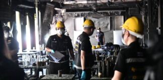 THAÏLANDE – BANGKOK : L’incendie du Rong Beer fait une 35e victime Incendie Rong Beer