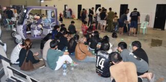 LAOS – SOCIÉTÉ : 42 ressortissants thaïlandais lors d’une descente contre les jeux d’argent en ligne à Savannakhet