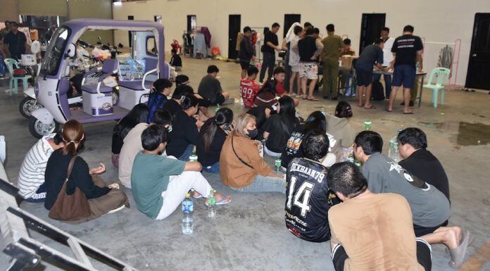 LAOS – SOCIÉTÉ : 42 ressortissants thaïlandais lors d’une descente contre les jeux d’argent en ligne à Savannakhet