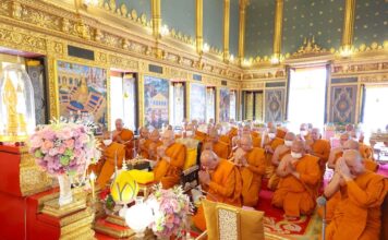 THAÏLANDE – RELIGION : Le Patriarche suprême de Thaïlande lance un appel à la paix