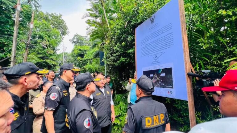 PHUKET – POLITIQUE : Bangkok accélère la récupération des terrains occupés illégalement