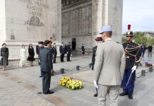 THAÏLANDE – FRANCE : Rama X s’inscrit dans les pas de son père sous l’Arc de Triomphe Rama X arc de triomphe