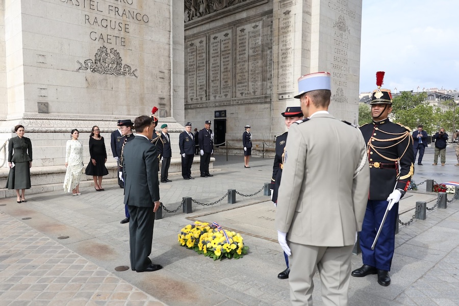 Rama X arc de triomphe
