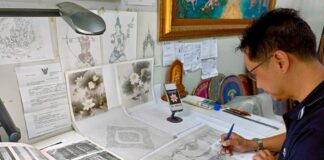 THAÏLANDE – MONARCHIE : Dans les ateliers des artisans qui préparent les funérailles royales de la reine Sirikit