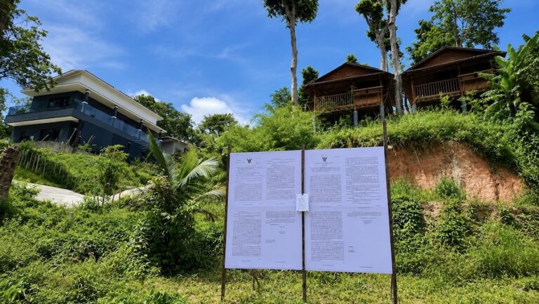 PHUKET – SOCIÉTÉ : Freedom Beach sous pression, les occupants illégaux ont jusqu&rsquo;au 9 août pour partir