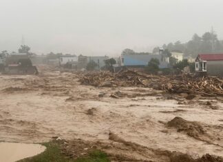 VIETNAM – INONDATION : Les crues éclair frappent de nouveau le nord montagneux