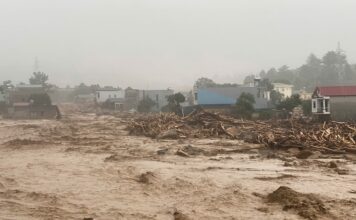 VIETNAM – INONDATION : Les crues éclair frappent de nouveau le nord montagneux