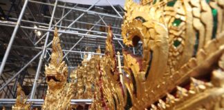 THAÏLANDE – MONARCHIE : Les chars royaux entrent dans la dernière ligne droite avant les funérailles de la reine Sirikit