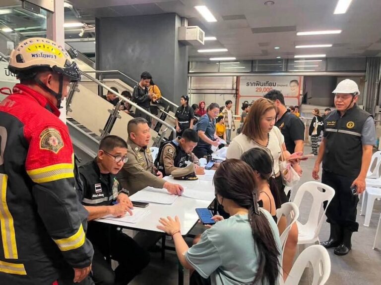 BANGKOK – INCENDIE : Le bilan passe à 30 morts, l&rsquo;établissement fonctionnait illégalement selon les autorités