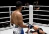 THAÏLANDE – MUAY THAÏ : Akram Hamidi renverse Watcharaphon au Lumpinee