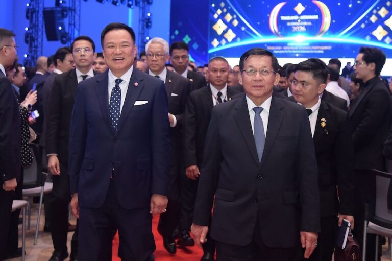 THAÏLANDE – BIRMANIE : Bangkok et Naypyidaw veulent porter leurs échanges commerciaux à 12 milliards de dollars