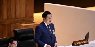 THAÏLANDE – ÉCONOMIE : L’emprunt de 400 milliards de bahts franchit l’étape de la Chambre Anutin Premier Ministre au parlement le 26 août