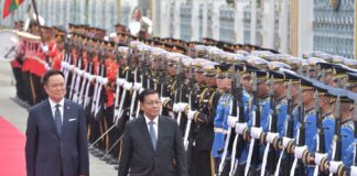 THAÏLANDE – BIRMANIE : Min Aung Hlaing en visite officielle à Bangkok