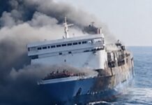 INDONÉSIE – CATASTROPHE : Un ferry en flammes fait cinq morts et 39 disparus entre Java et Sulawesi