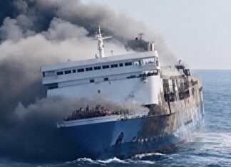 INDONÉSIE – CATASTROPHE : Un ferry en flammes fait cinq morts et 39 disparus entre Java et Sulawesi
