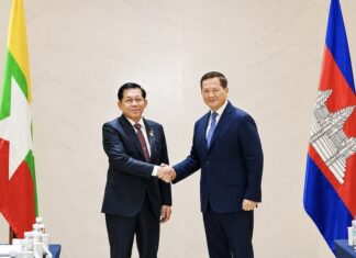 BIRMANIE – CAMBODGE : Min Aung Hlaing attendu à Phnom Penh début septembre