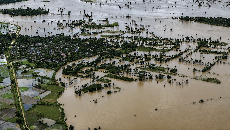 Inondation aout 2026 Birmanie