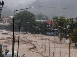 Inondations à Nan