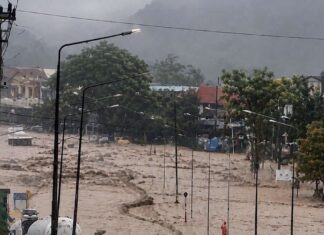 THAÏLANDE – INTEMPÉRIES : Un mort à Nan, les zones inondées déclarées sinistrées Inondations à Nan