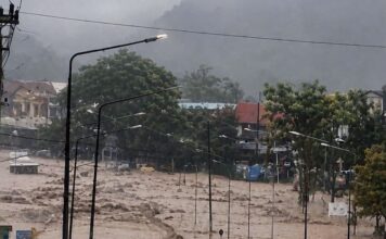 Inondations à Nan