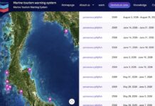 Marine Warning l'application d'alertes