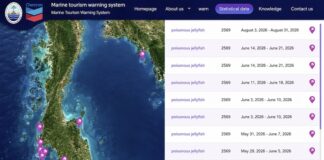 Marine Warning l'application d'alertes