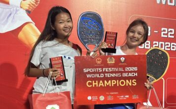 VIETNAM – BEACH TENNIS : À Phan Thiết, la jeunesse thaïlandaise confirme ses ambitions asiatiques Noon et Airin
