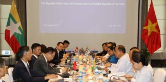 BIRMANIE – DIPLOMATIE : Le Vietnam relance le dialogue avec Naypyidaw Rencontre Vietnam Birmanie 26 août