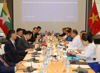 BIRMANIE – DIPLOMATIE : Le Vietnam relance le dialogue avec Naypyidaw Rencontre Vietnam Birmanie 26 août