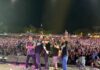 THAÏLANDE – MUSIQUE : La star condamnée du rock thaïlandais Sek Loso en concert avec un bracelet électronique