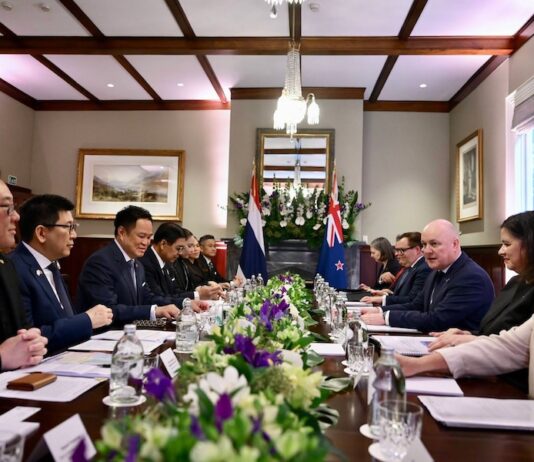 THAÏLANDE – NOUVELLE-ZÉLANDE : Bangkok et Wellington resserrent leurs liens économiques et sécuritaires